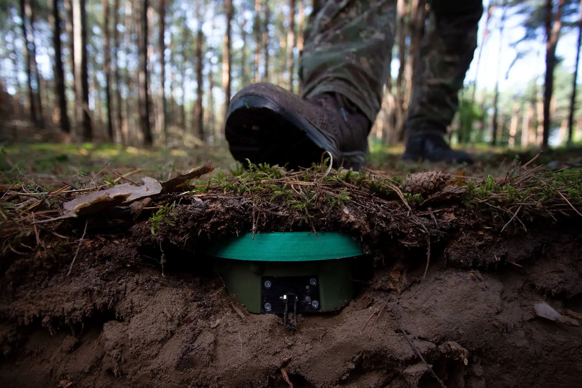 Navigation image Симулятор міни ПМН-2 для тактичних тренувань військових